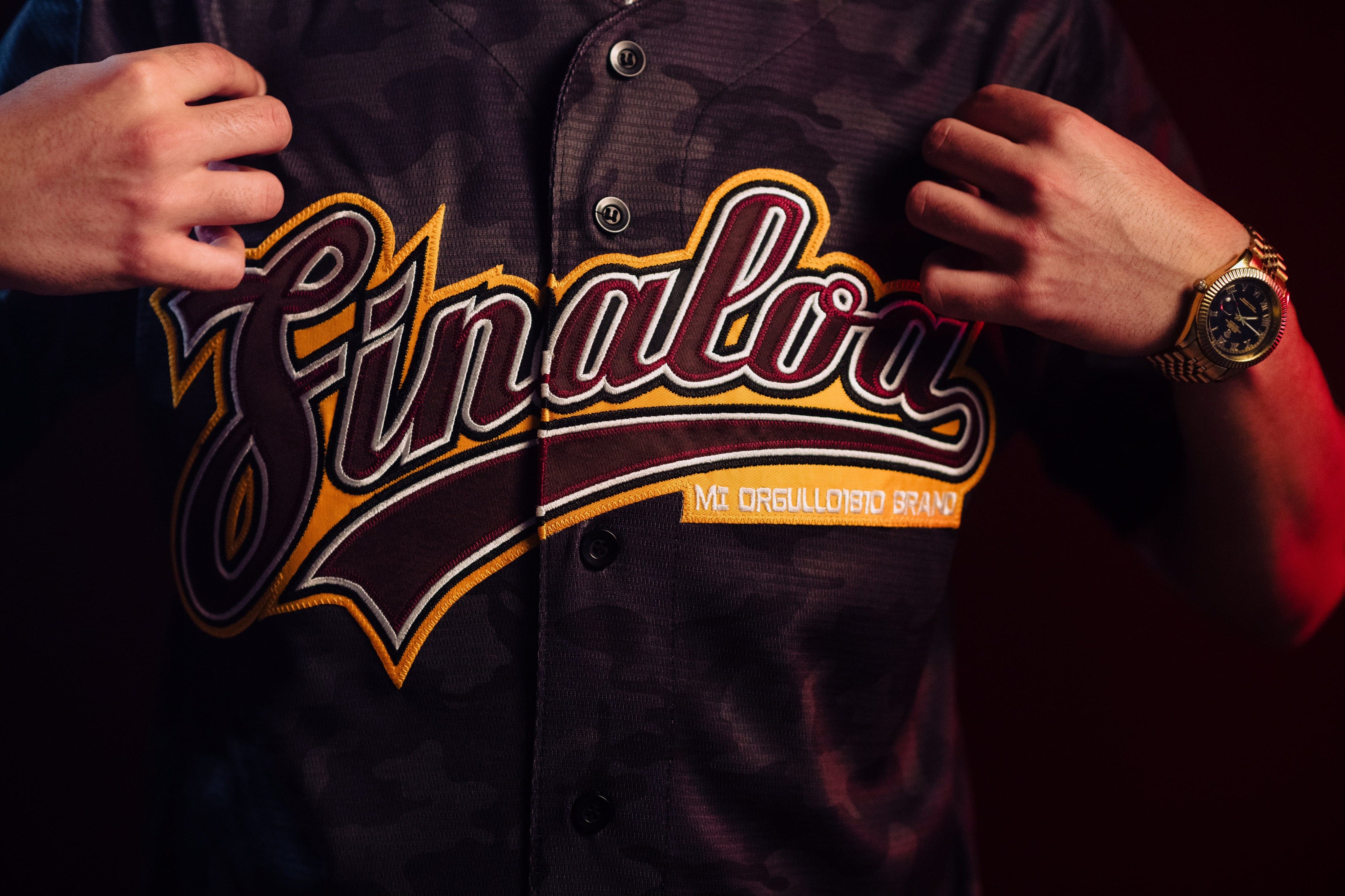 SINALOA BLACK CAMO JERSEY