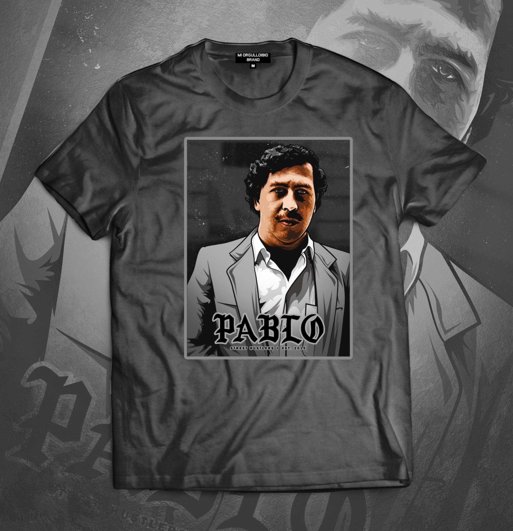 PABLO DARK GREY T-SHIRT