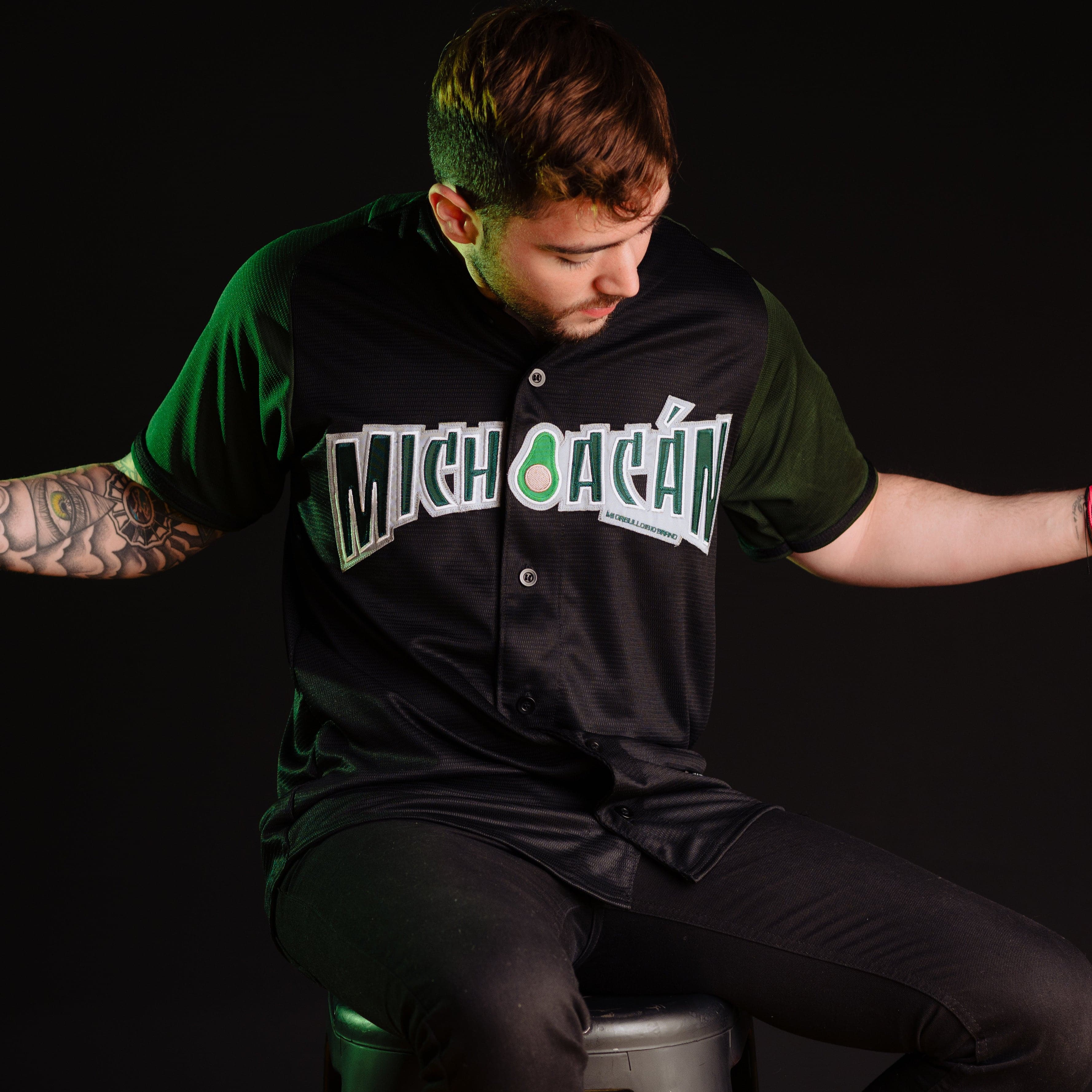 AGUACATEROS DE MICHOACAN BLACK/GREEN JERSEY