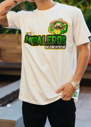 LOS NOPALEROS DE ZACATECAS WHITE T-SHIRT