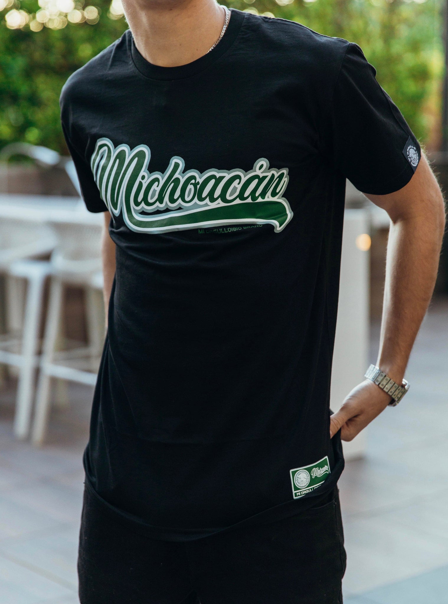 Mi ORGULLO1810 Brand Aguacateros de Michoacan Black/Green Jersey 3XL