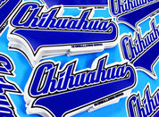 CHIHUAHUA STICKERS (BLUE)
