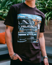 PELAVACAS BLACK T-SHIRT