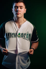 AGUACATEROS DE MICHOACAN  WHITE/GREEN JERSEY