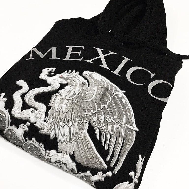 Mexico Hoodie (Black/Gray)
