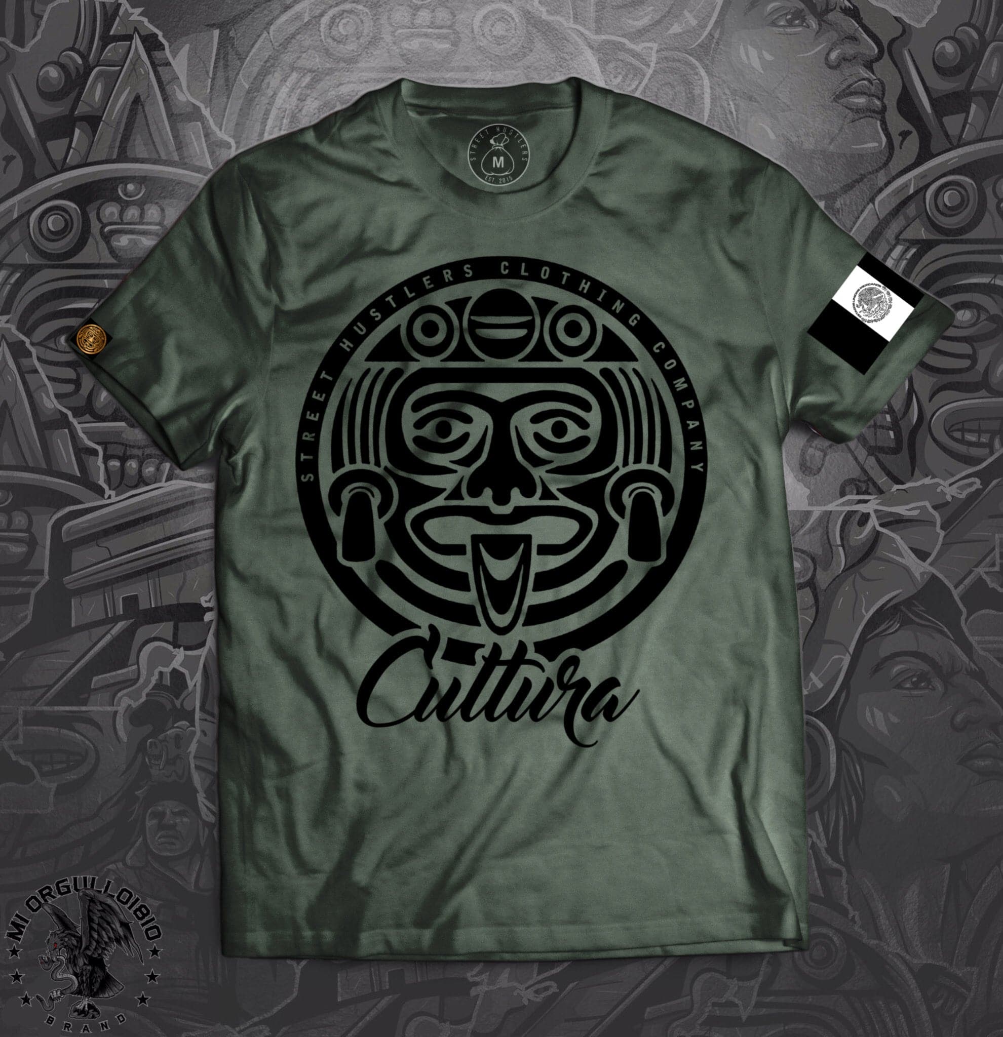 Cultura T-shirt (Olive)