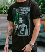 EL RESPETO AL DERECHO AJENO BLK T-SHIRT