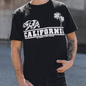 CALIFORNIA BLACK T-SHIRT