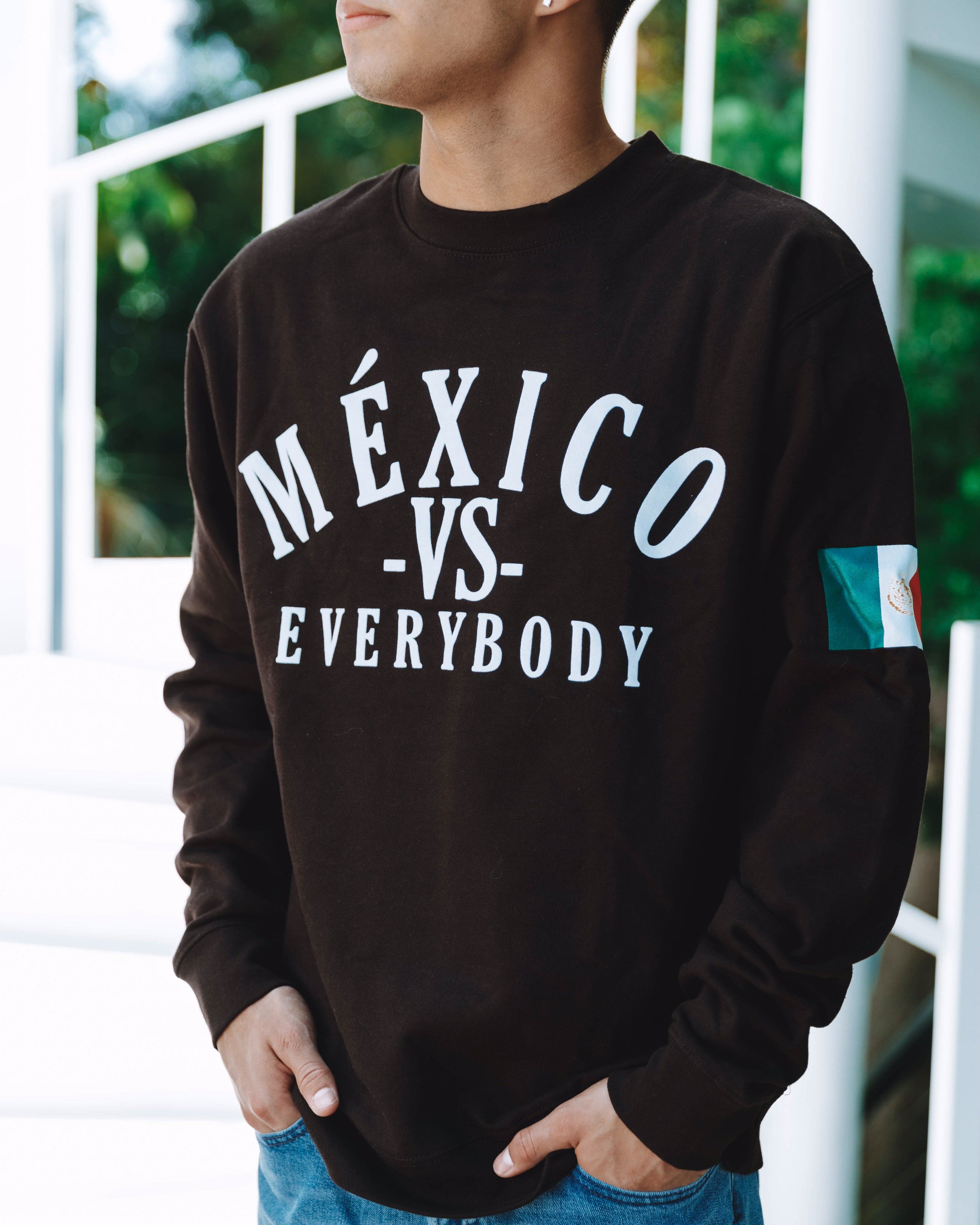 MÉXICO VS EVERYBODY BLACK SWEATSHIRT