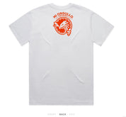 LOS CAMARONEROS DE NAYARIT WHITE T-SHIRT