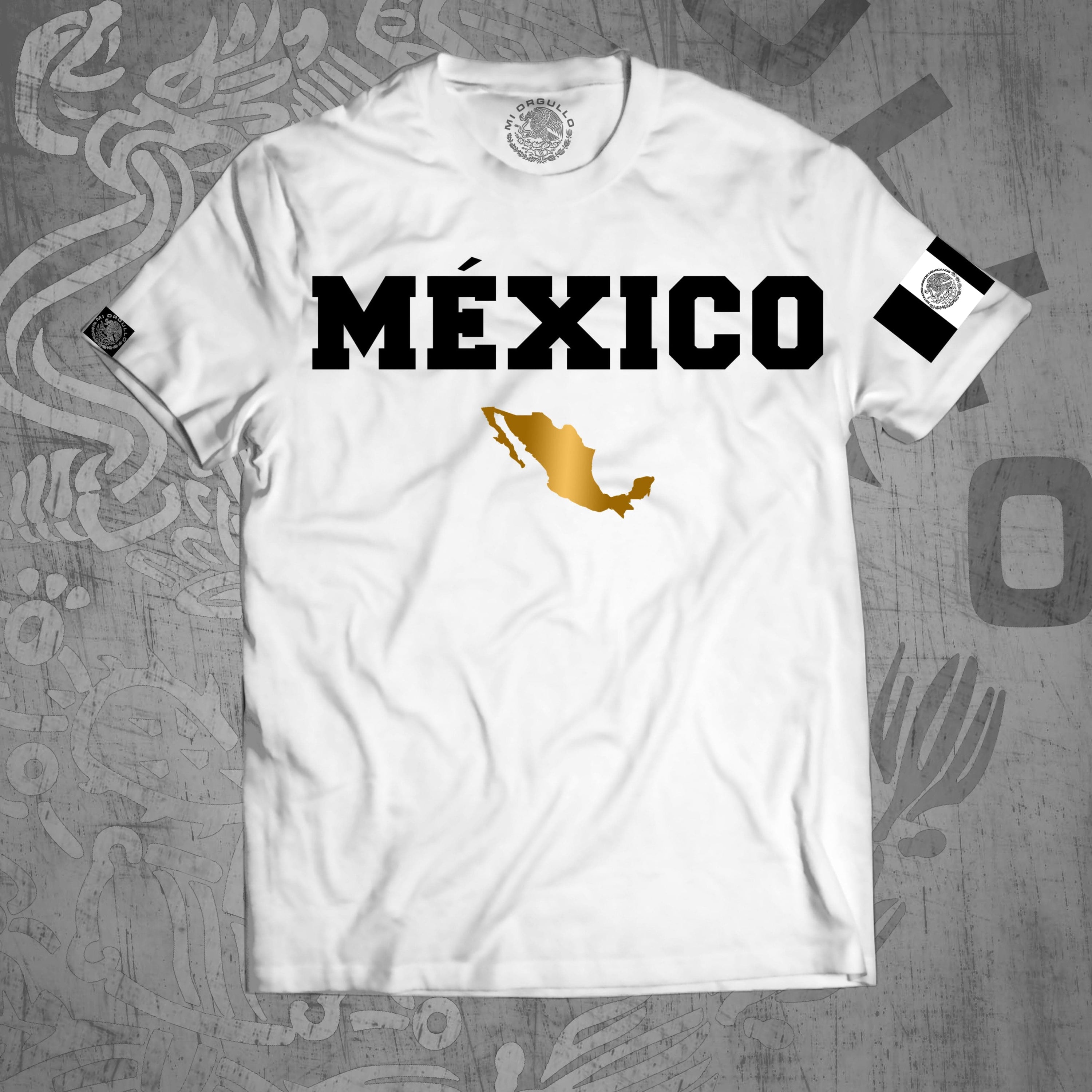 México Lindo T-shirt (White/Black)