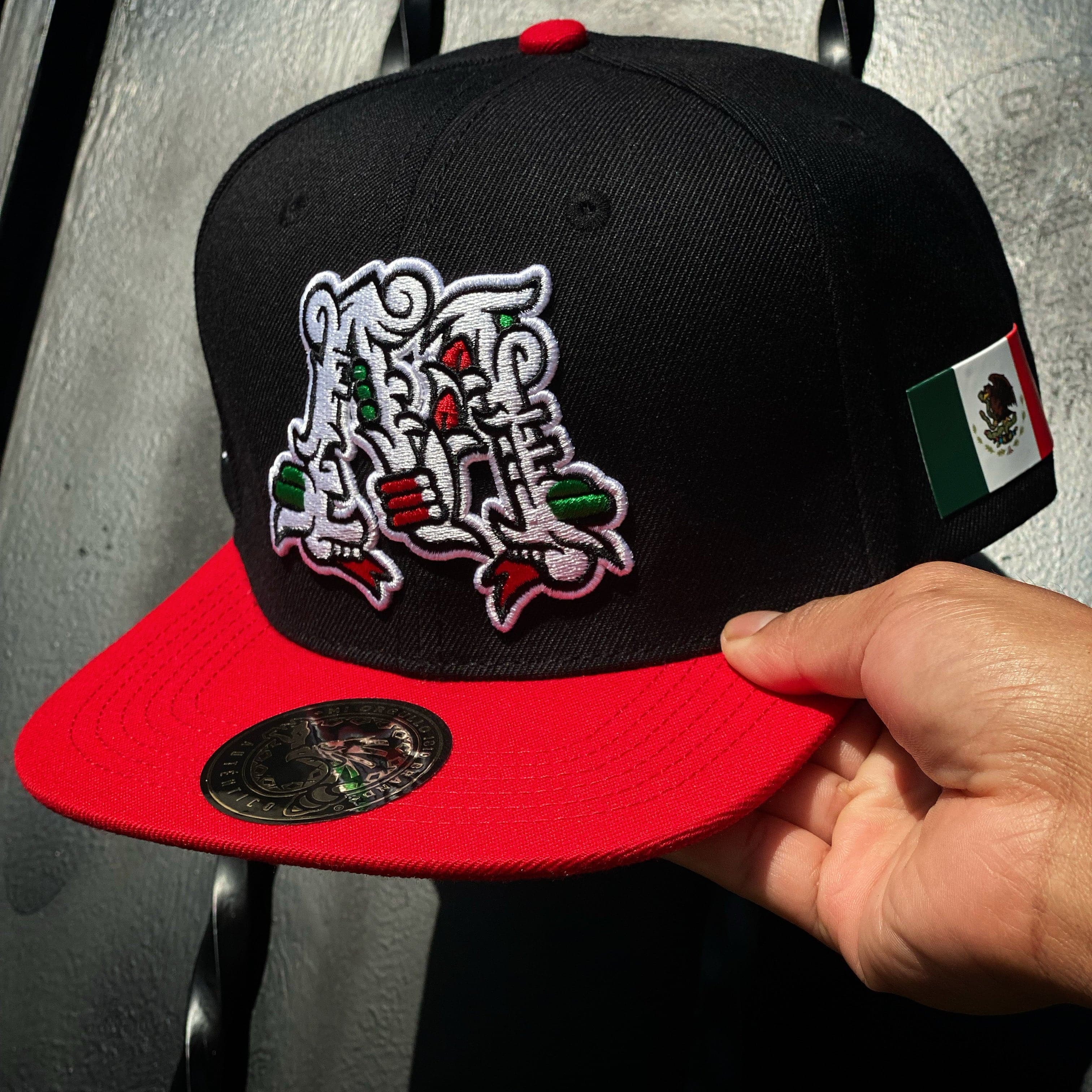RAÍCES BLK/RED SNAPBACK