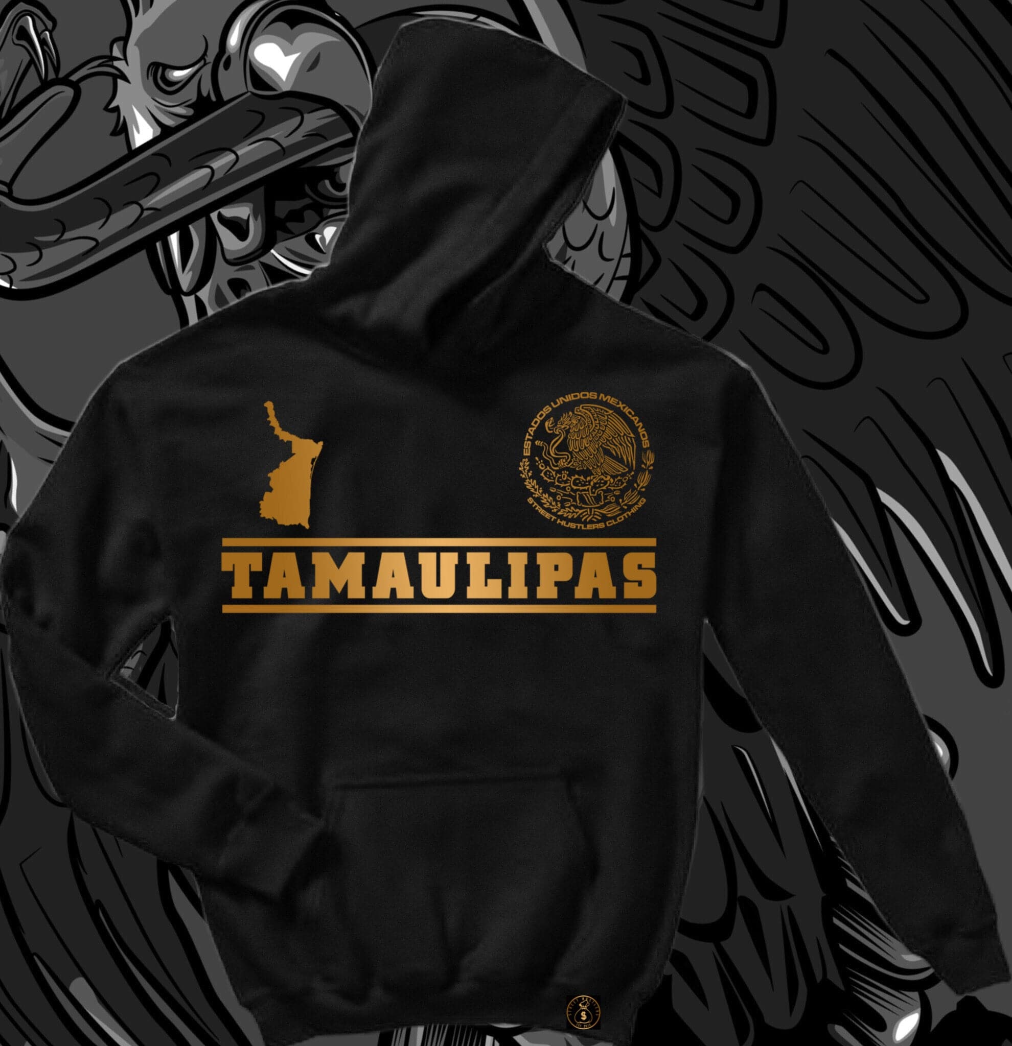 # Tamaulipas Hoodie (Black)