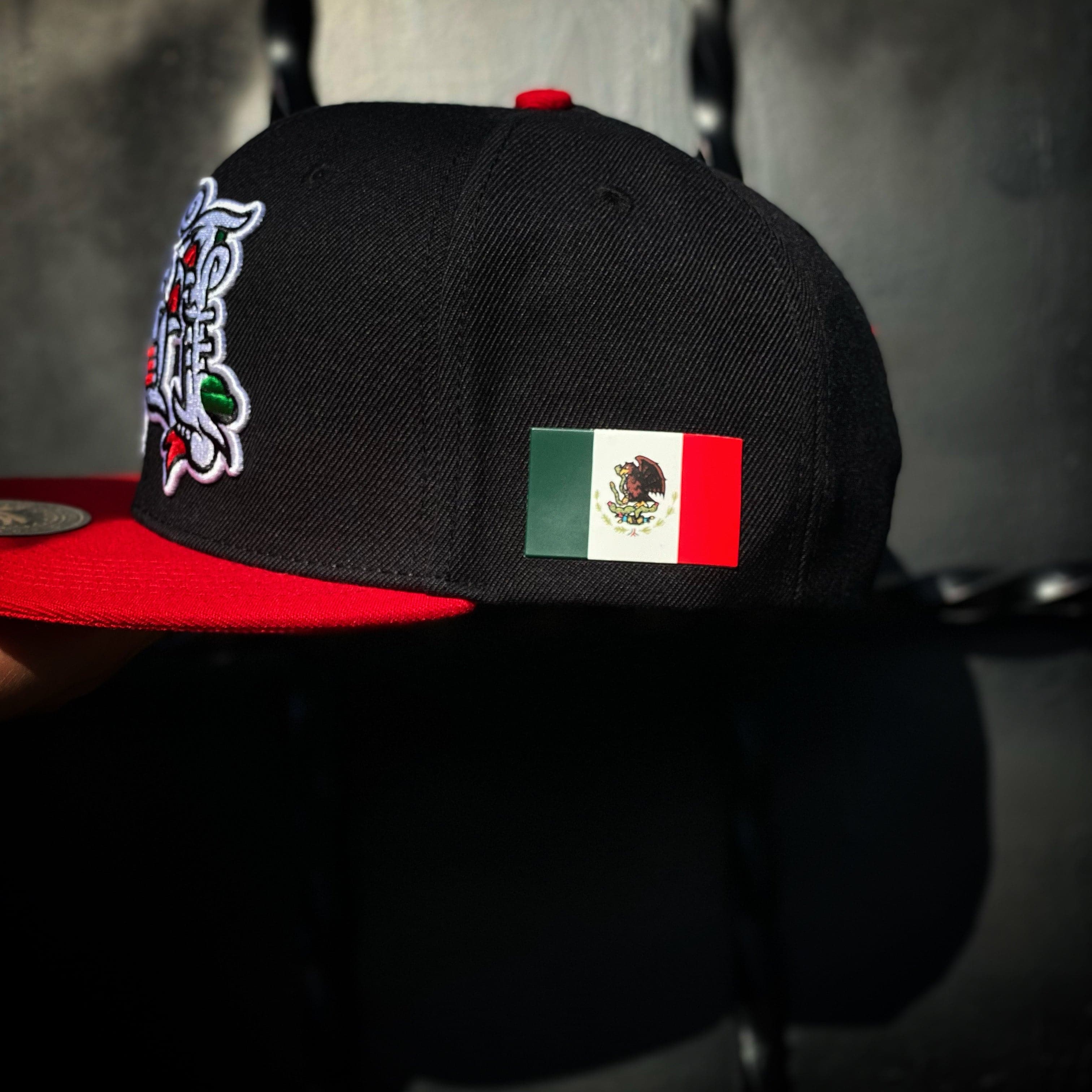 RAÍCES BLK/RED SNAPBACK