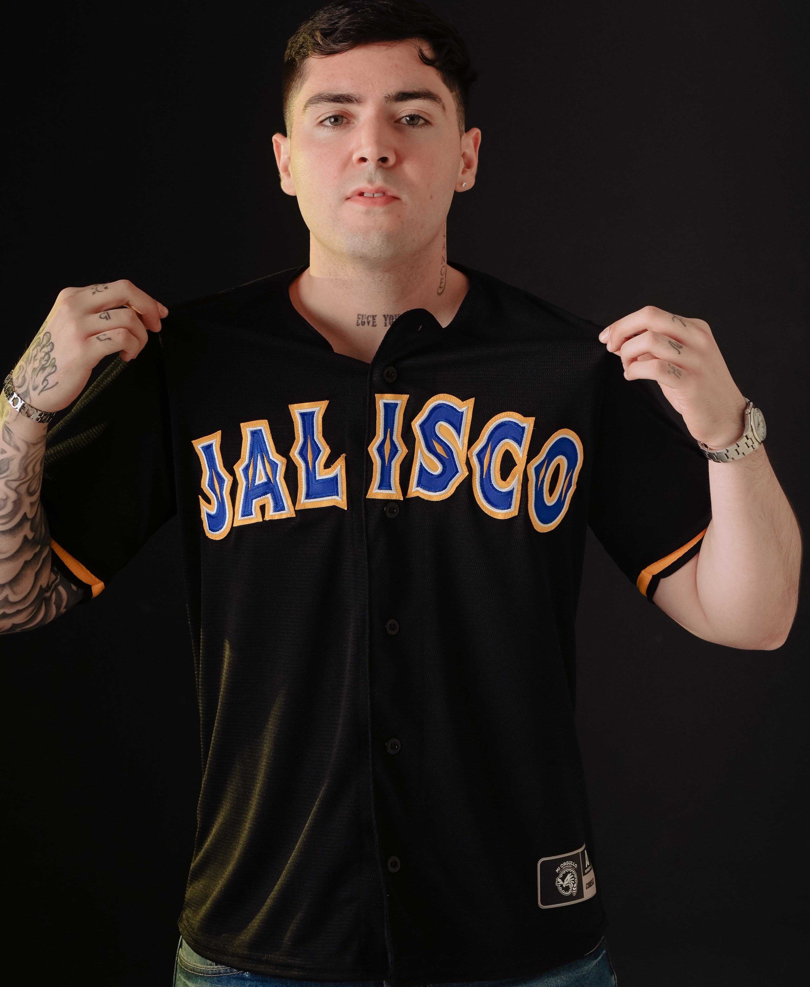 JALISCO BLACK /blue JERSEY