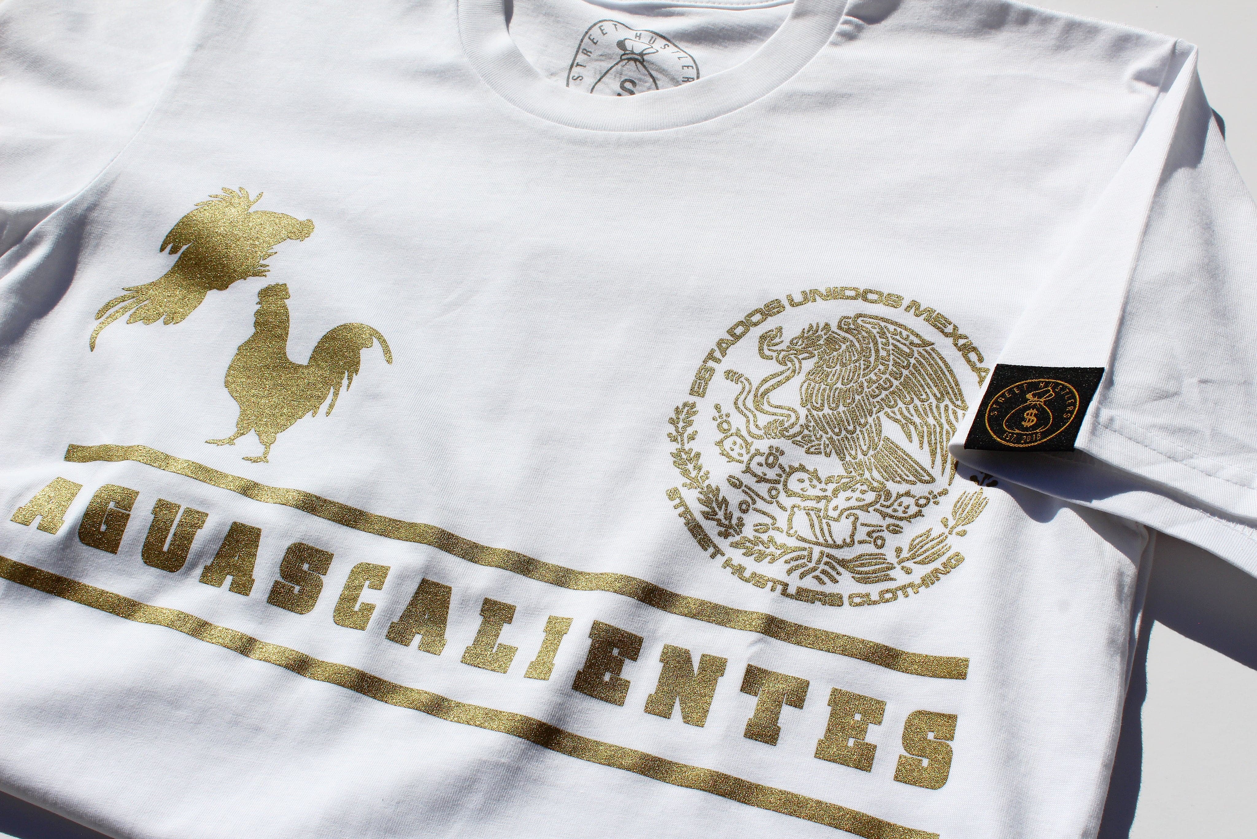 AGUASCALIENTES WHITE T-SHIRT