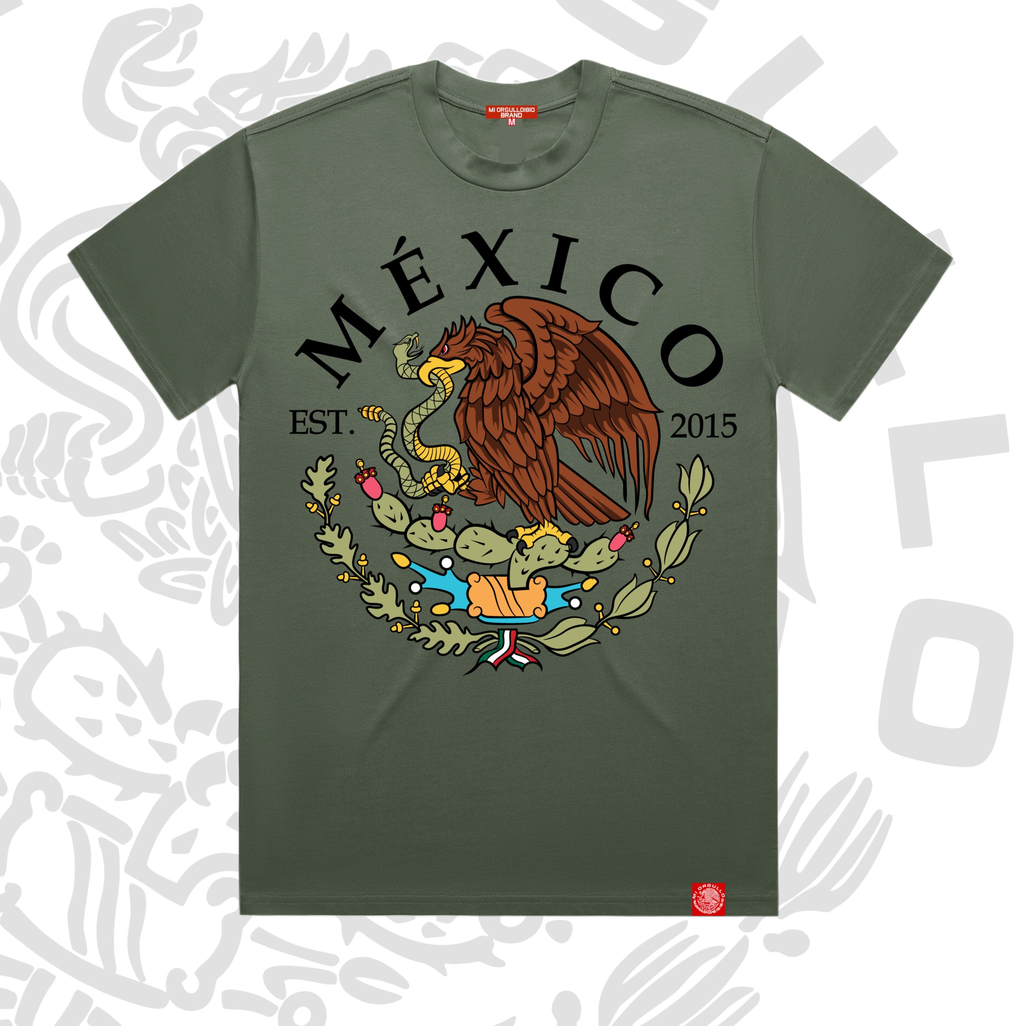 MIS COLORES OLIVE T-SHIRT