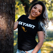 NAYARIT MÉXICO BLK WOMEN T-SHIRT
