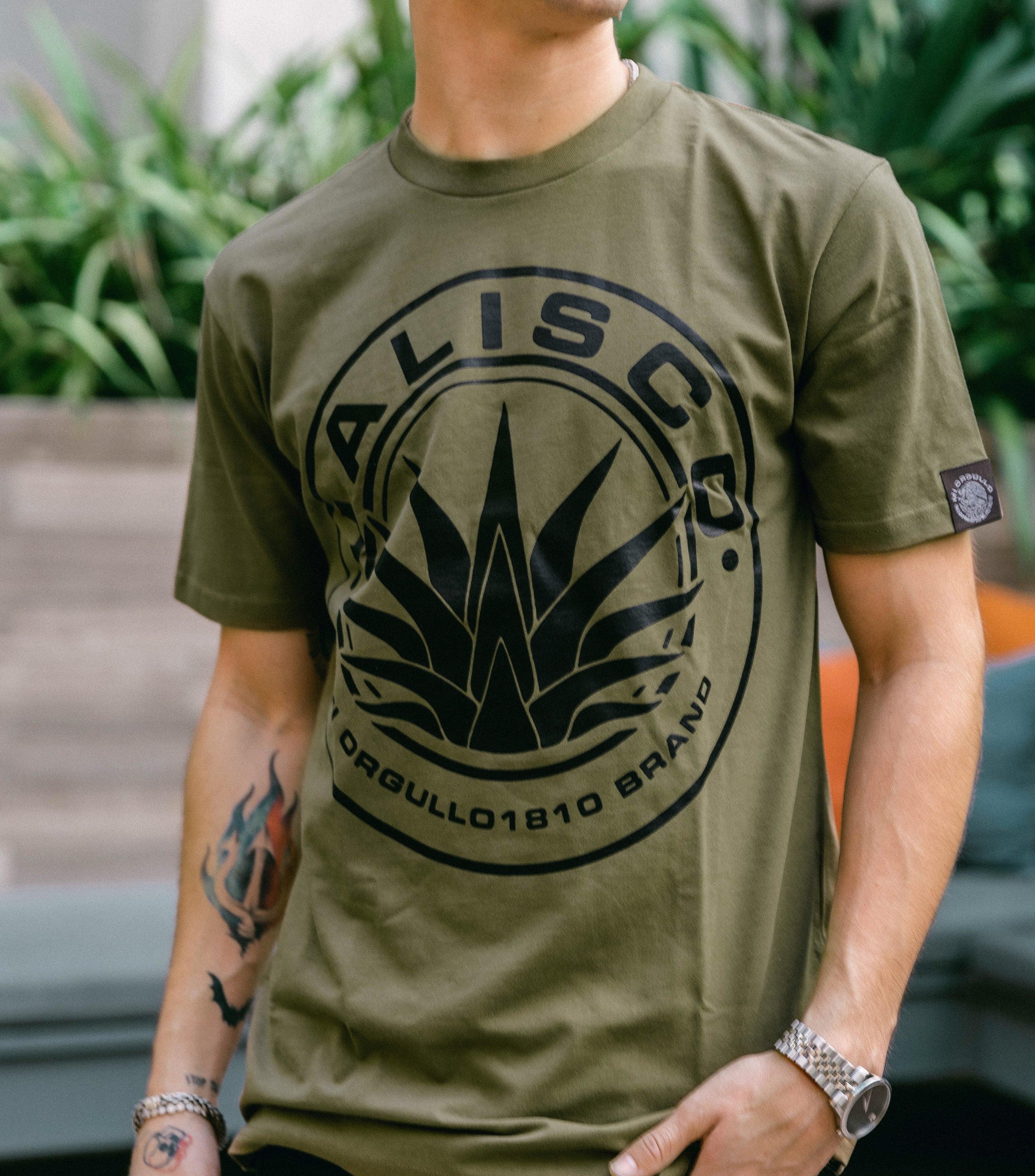 JALISCO AGAVE ARMY T-SHIRT