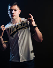 MORELOS WHITE/BLACK JERSEY