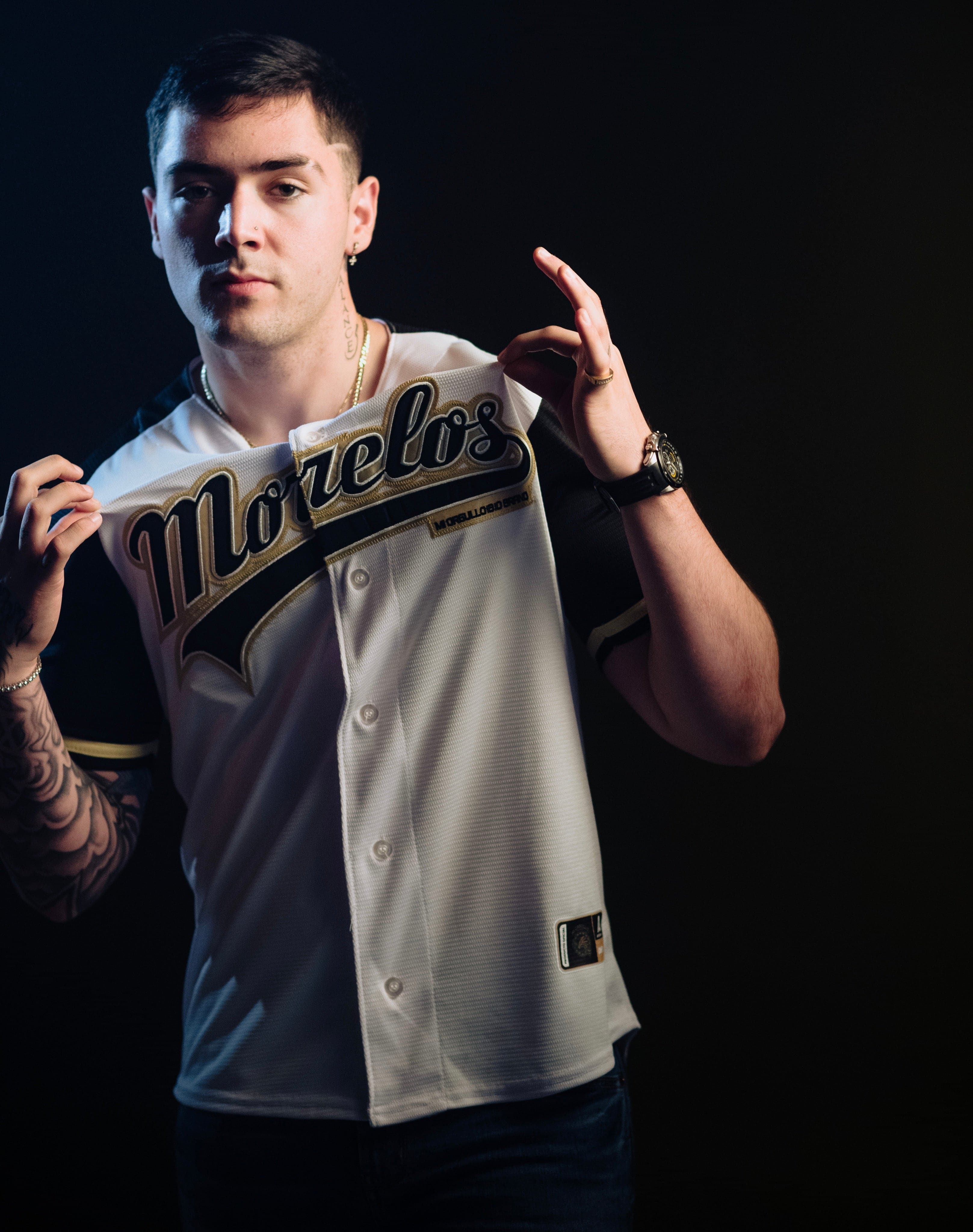 MORELOS WHITE/BLACK JERSEY