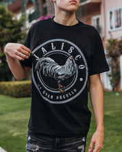JALISCO GALLERO BLACK T-SHIRT
