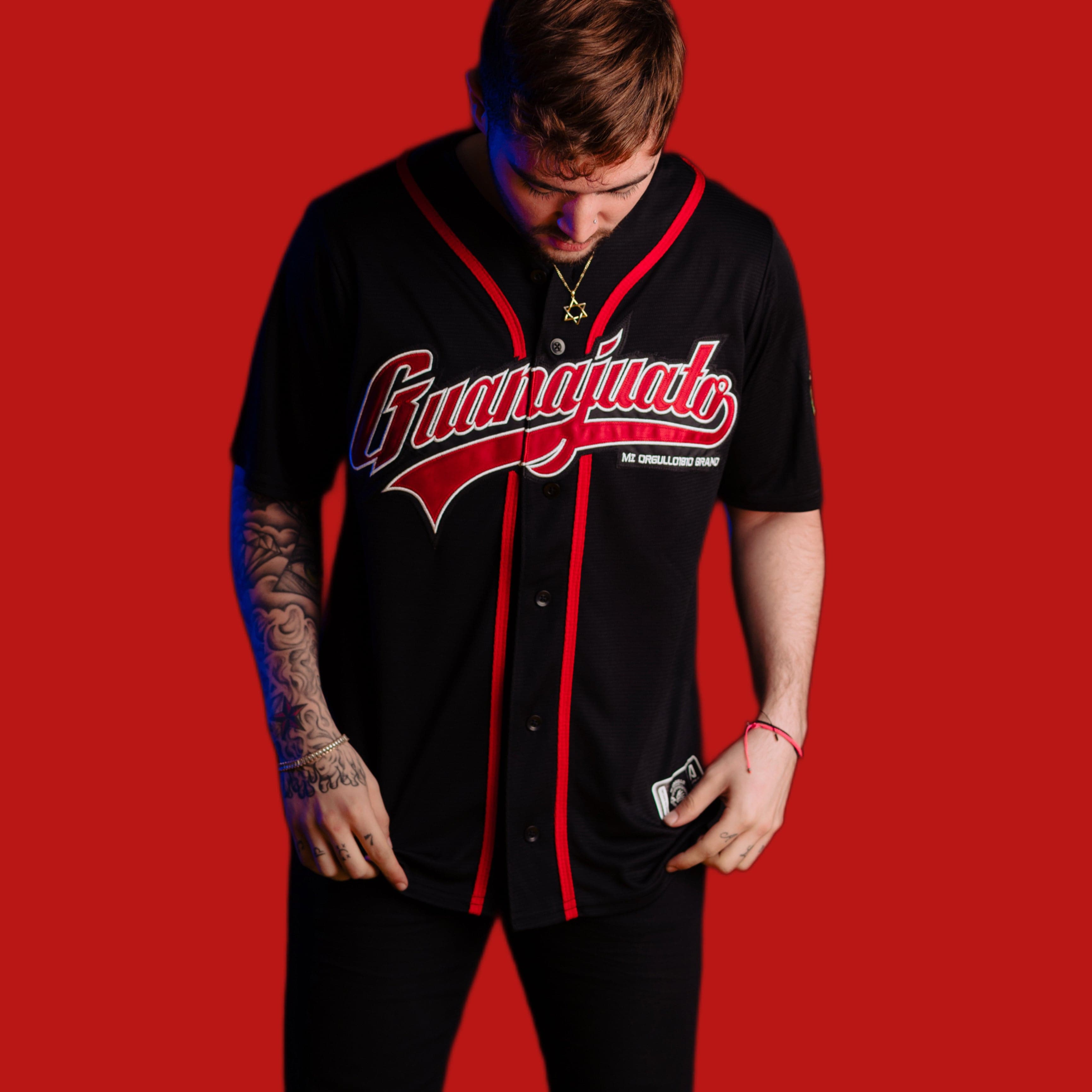 GUANAJUATO BLK/RED CLASSIC JERSEY