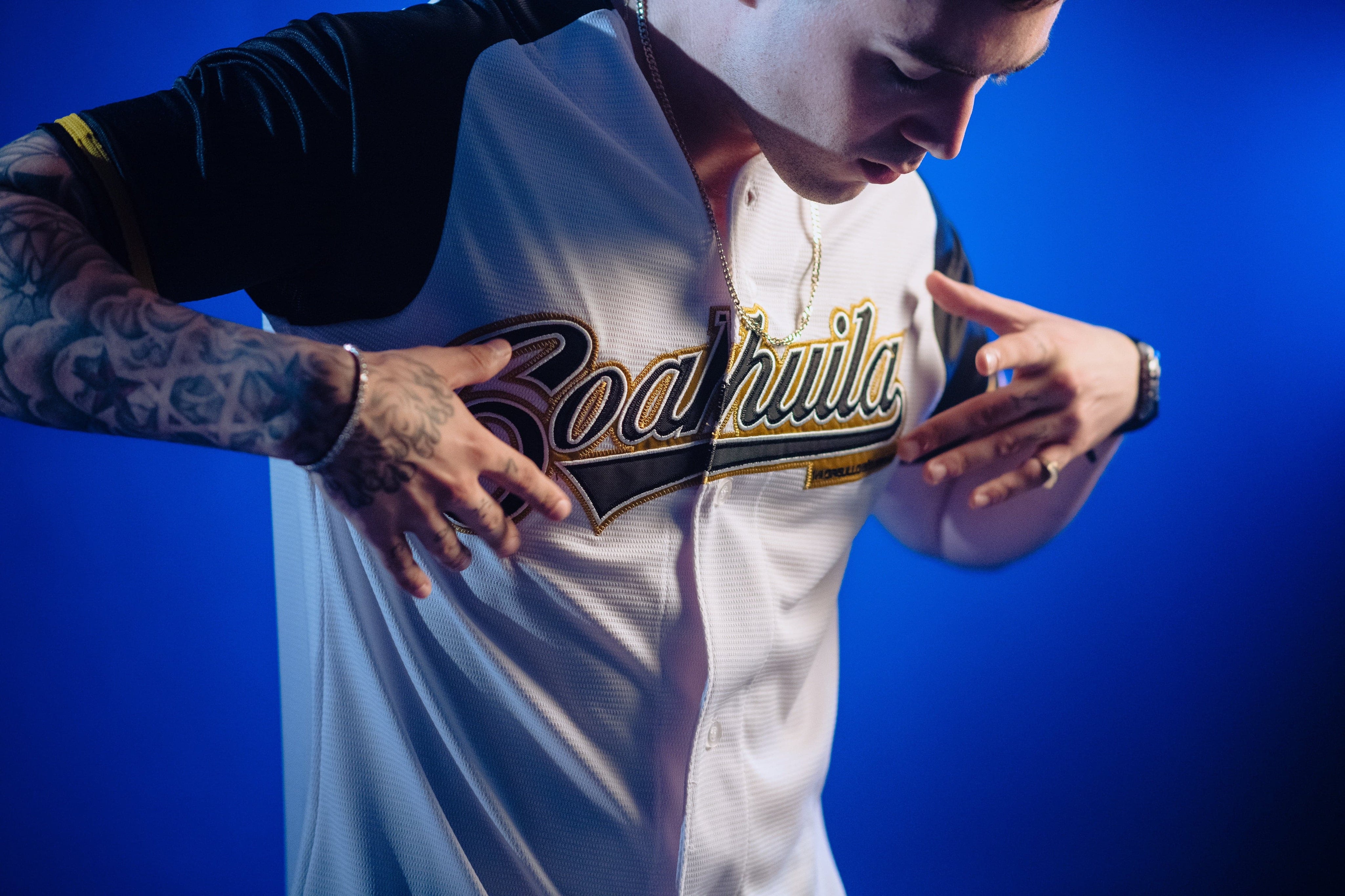 COAHUILA WHITE/BLACK JERSEY