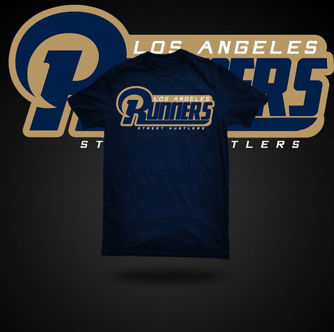 Los Angeles Runners T-shirt (Navy/Blue)